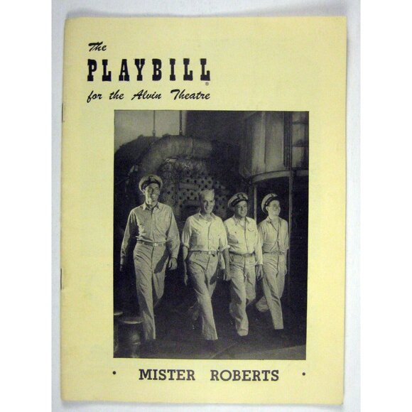 Mister Roberts Playbill 1950 Henry Fonda William Harrigan Henry Hulll - Picture 1 of 10